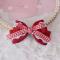 1 PC SWEET STRAWBERRY LACE LOLITA HAIR CLIP LH064