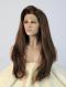 Brown Straight bra strap length Lace Front Synthetic Wig-DQ019