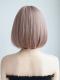 NATURAL PINK SHORT BOB SYNTHETIC WEFTED CAP WIG LG800