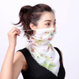 Women's Sun Protection Floral Seamless Bandanas for Dust, Outdoors, Sport DB001