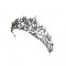 BLACK VINTAGE BRIDAL CROWN AC029