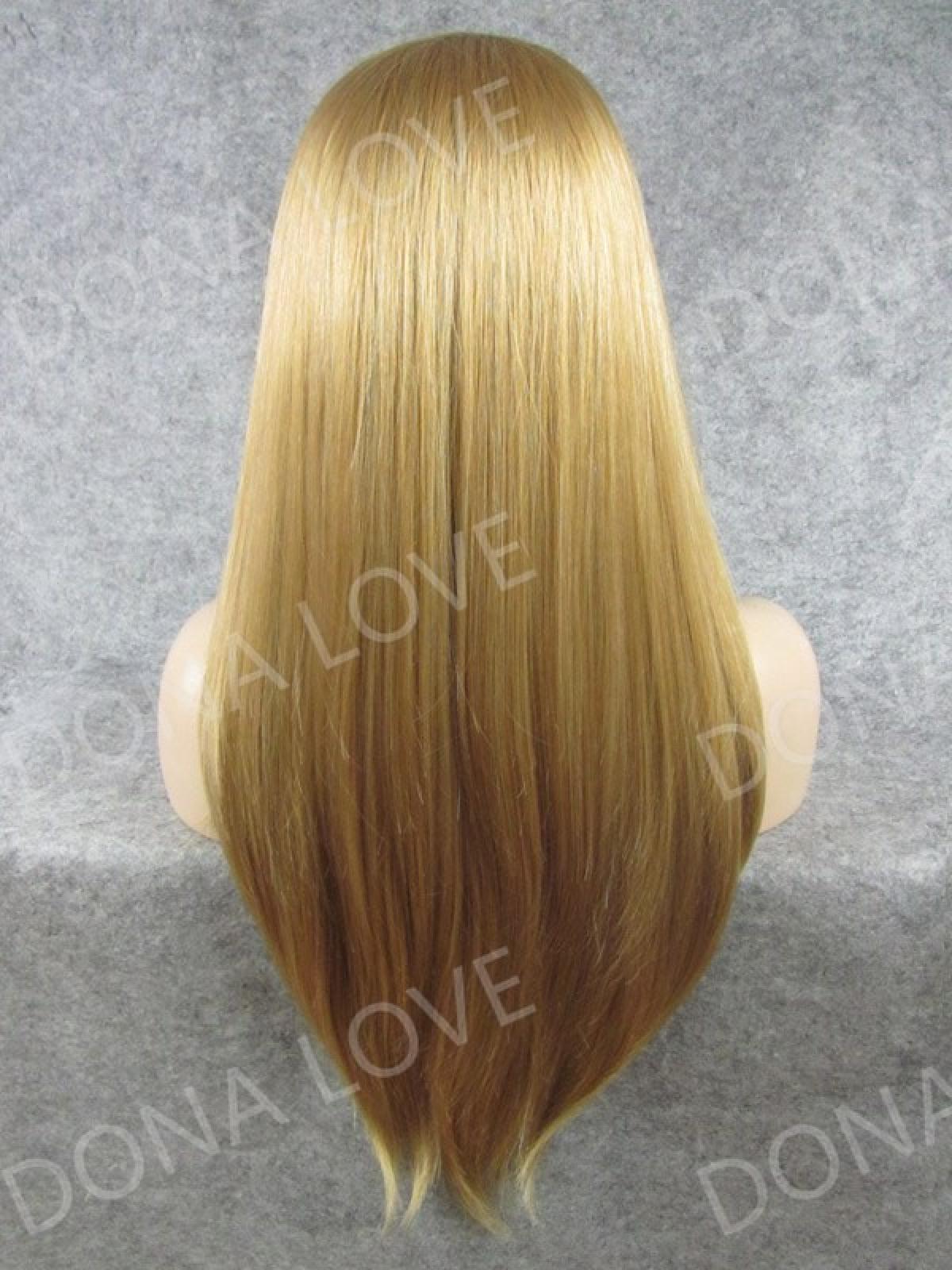 25 Waist Length Straight Synthetic Lace Wig Sny012 Synthetic Wigs Donalovehair 7801