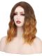 GRADIENT SHOULDER LENGTH WAVY MIDDLE PART LACE WIG MPL008