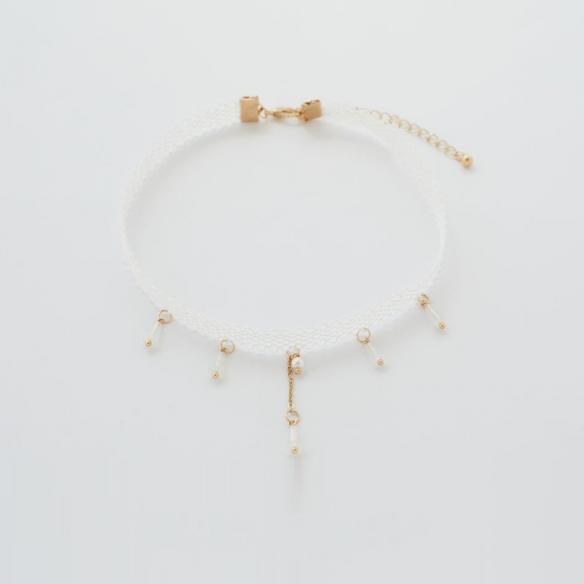 1 PC MERMAID'S TEARS LACE LOLITA NECKLACE LA028