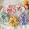 Floral Scrunchies SERIES~5 PCS HAIR TIES HB275