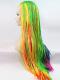 Rainbow Twist Braided lace front synthetic Wig SNY380