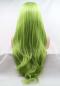 MATCHA GREEN LONG STRAIGHT SYNTHETIC LACE FRONT WIG SNY252