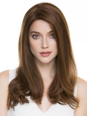 BROWN STRAIGHT HUMAN HAIR WIG HH072