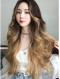 NEW GOLDEN BROWN LONG WAVY SYNTHETIC WEFTED CAP WIG LG055