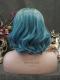 BLUE OMBRE SHOULDER LENGTH SYNTHETIC LACE FRONT WIG SNY345