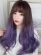 NEW GRADUAL  BALLET PURPLE SYNTHETIC WEFTED CAP WIG LG060