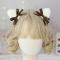 ONE PAIR OF FLUFFY CAT EAR LOLITA HAIR CLIPS LH051