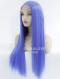 BLUE LONG STRAIGHT SYNTHETIC LACE FRONT WIG SNY222