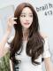 Chocolate LONG WAVY SYNTHETIC WEFTED CAP WIG LG310