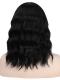 NATURAL BLACK SHOULDER LENGTH WAVY MIDDLE PART LACE WIG MPL005