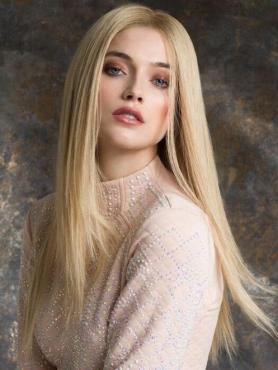 WHITE BLONDE STRAIGHT HUMAN HAIR WIG HH065