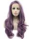  NEW Purple Wavy Synthetic Lace Front Wig SNY136 