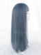 GRADIENT HAZE BLUE LONG STRAIGHT SYNTHETIC WEFTED CAP WIG LG160