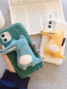 FURRY CROCODILE SHOCKPROOF PROTECTIVE DESIGNER IPHONE CASE PC057