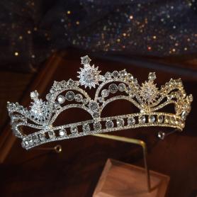 Silver Bridal Crown AC086