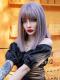 MISTY LILAC STRAIGHT SYNTHETIC WEFTED CAP WIG LG112