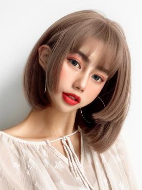 NEW SMOKE GRAY PINK SYNTHETIC WEFTED CAP WIG LG081