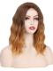 GRADIENT SHOULDER LENGTH WAVY MIDDLE PART LACE WIG MPL008