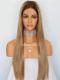 BLONDE OMBRE LONG STRAIGHT SYNTHETIC LACE FRONT WIG SNY225