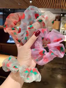 5 PCS STRAWBERRIES HAIR BAND HB018