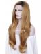 BLACK TO BLONDE LONG SYNTHETIC LACE FRONT WIG SNY201