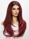 Red Ombre Straight Lace Front Synthetic Wig SNY393