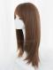 BROWN LONG STRAIGHT WEFTED CAP WIG LG201