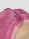 Pink Balayage Wavy T-part Lace Front Snythetic Wig SNY387