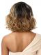 Brown Ombre Short Wavy Synthetic Lace Front Wig SNY345