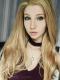 #25 Waist-length Straight Synthetic Lace Wig-SNY012