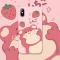 PINK BEAR SHOCKPROOF PROTECTIVE DESIGNER IPHONE CASE PC085