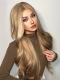 Blonde Long Wfted Synthetic Wig LG969