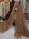 47INCH SUPER LONG FLAXEN BROWN RIPPER CORR CURLS LOLITA WIG LG939