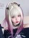 Black to Purple Long Bob Lolita Fashion Synthetic Wig LG949