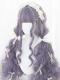 Lavender Fashion Long Wavy Lolita Wig LG956