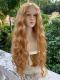 37 Inch Super Long Blonde Curly Synthetic Wig LG933