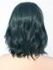 Dark Green Shoulder Length Wavy Synthetic Lace Front Wig SNY152